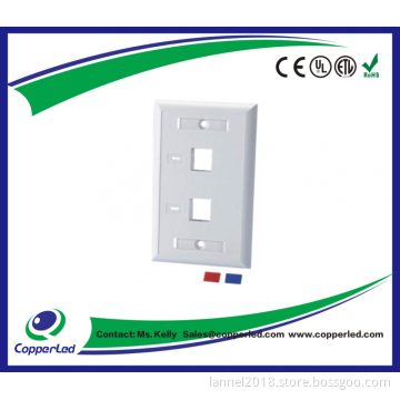 American Type Faceplate 2 Ports